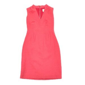 Kate Spade New York Gwendolyn Havana Coral Dress Pink Cocktail Midi Sheath